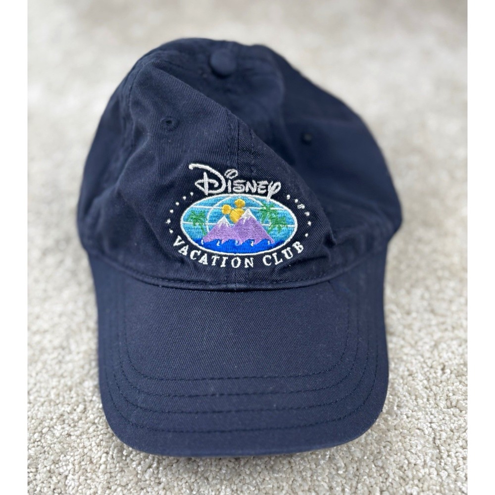 Disney Disney Vacation Club Member Adult Navy Blue Adjustable Baseball Cap